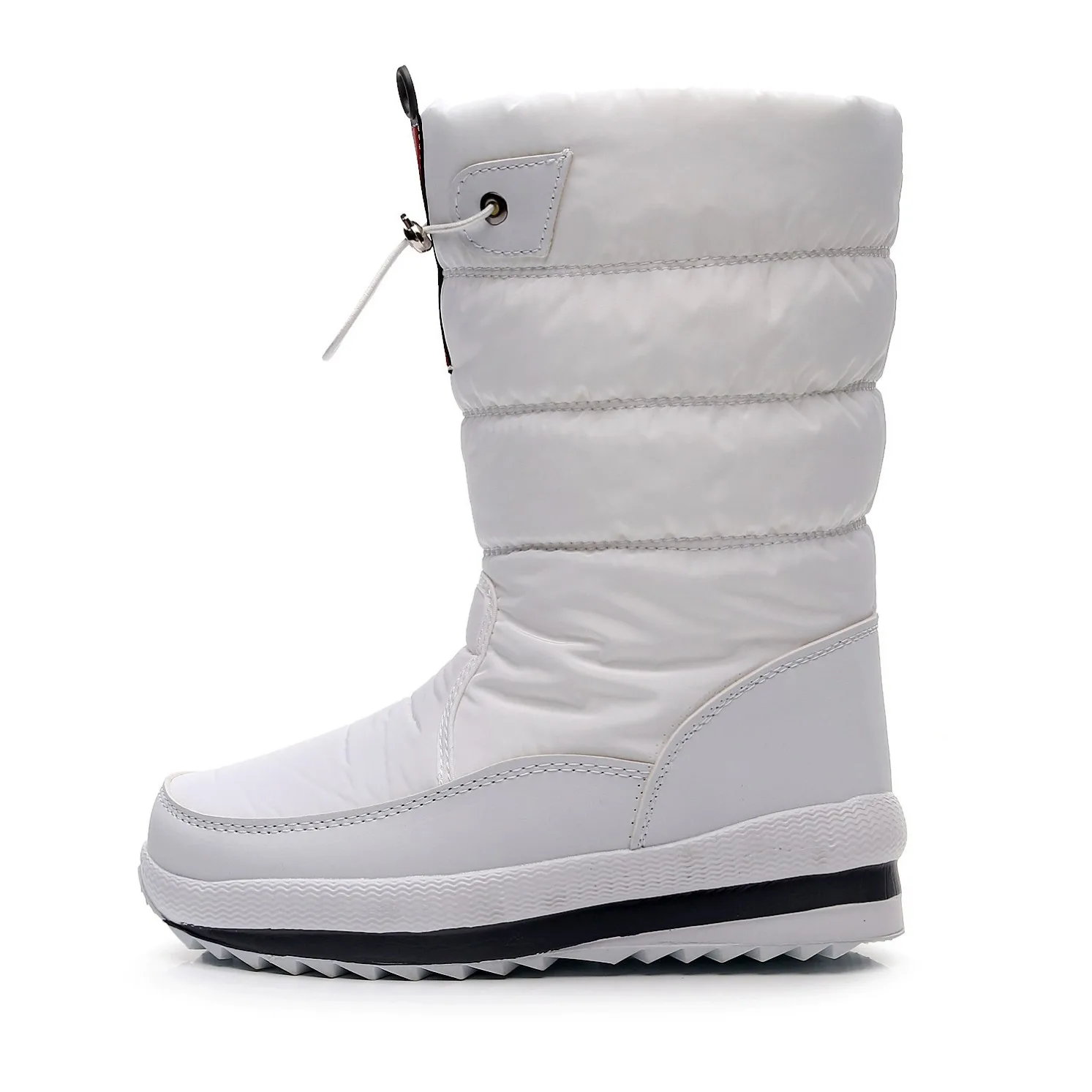 2025 جديد الشتاء الأحذية سميكة أفخم مقاوم للماء عدم الانزلاق الأحذية موضة النساء أحذية الشتاء الدافئة الفراء النساء أحذية الثلوج منصة