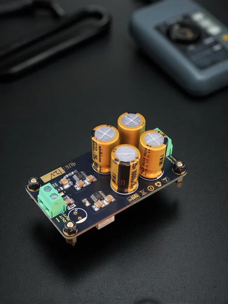 Dual Paralleled LT3045 Linear Power Supply Board DC Regulated Ultra-Low Ripple Audio HIFI PSU Module