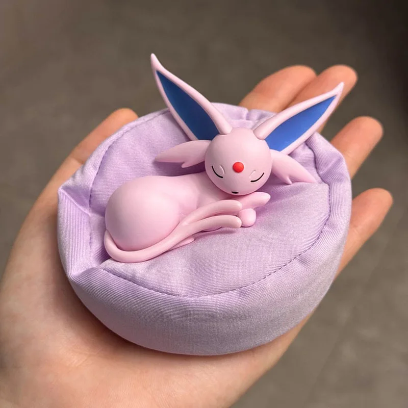 Покемон Слепая коробка Eevee Sleeping Pose Серия Аниме Модель Фигурка Коллекционная Доступна сейчас