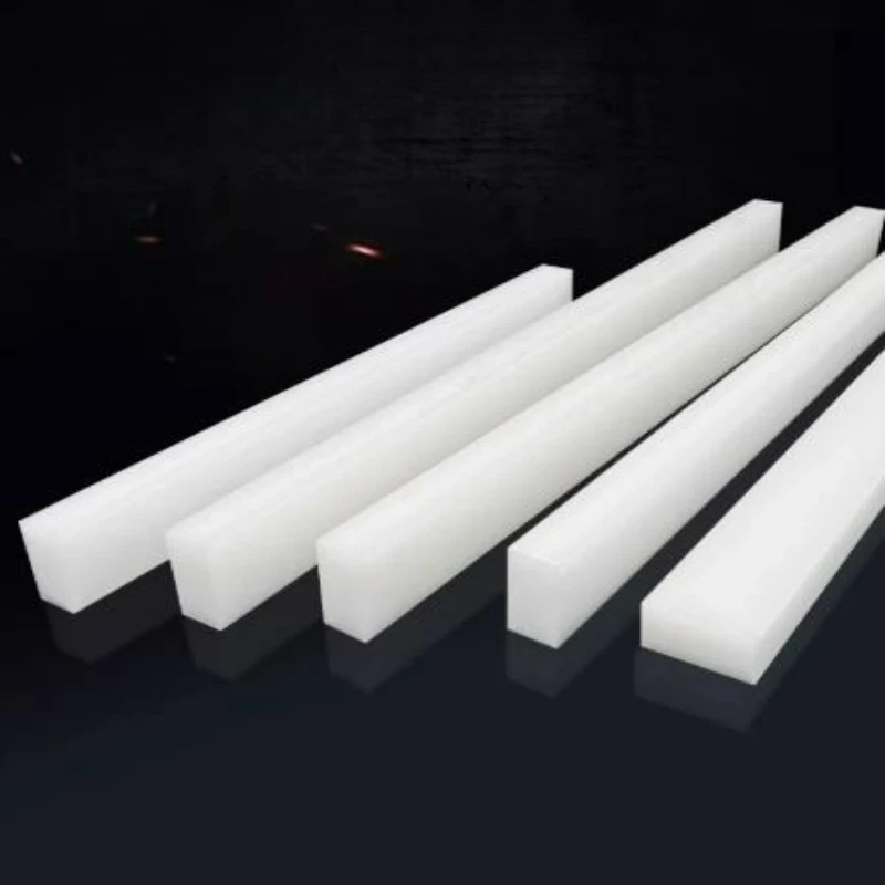 2/4Pcs Length 500mm Hard PP Strip Thick 3mm-30mm Wear-resistant Polypropylene Plastic Strip Sheet