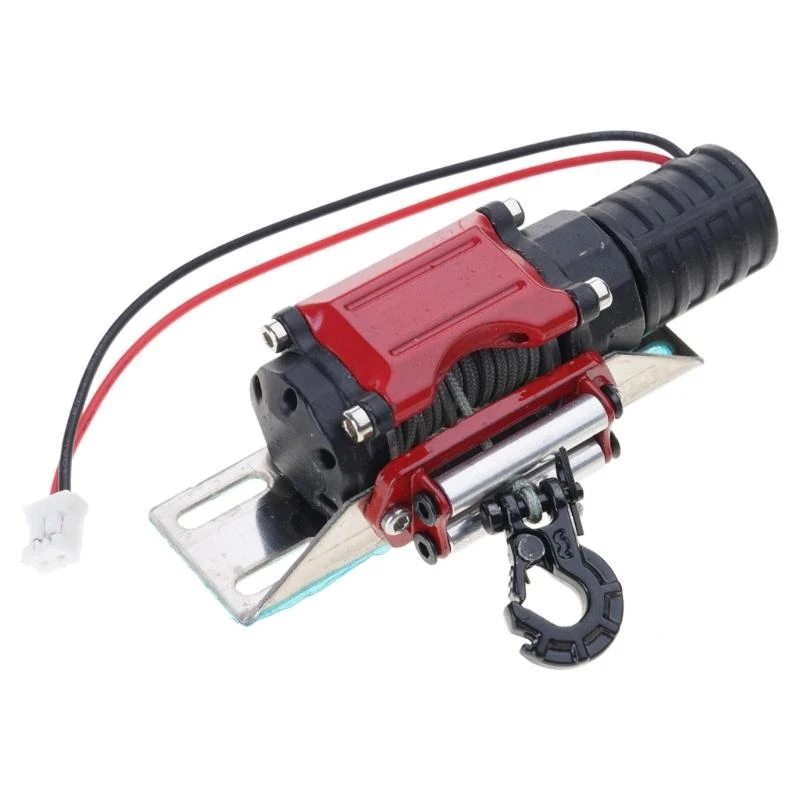 อัตโนมัติจำลอง Winch 1/10 RC Crawler รถสำหรับ SCX10 90046 Gen8 15UB