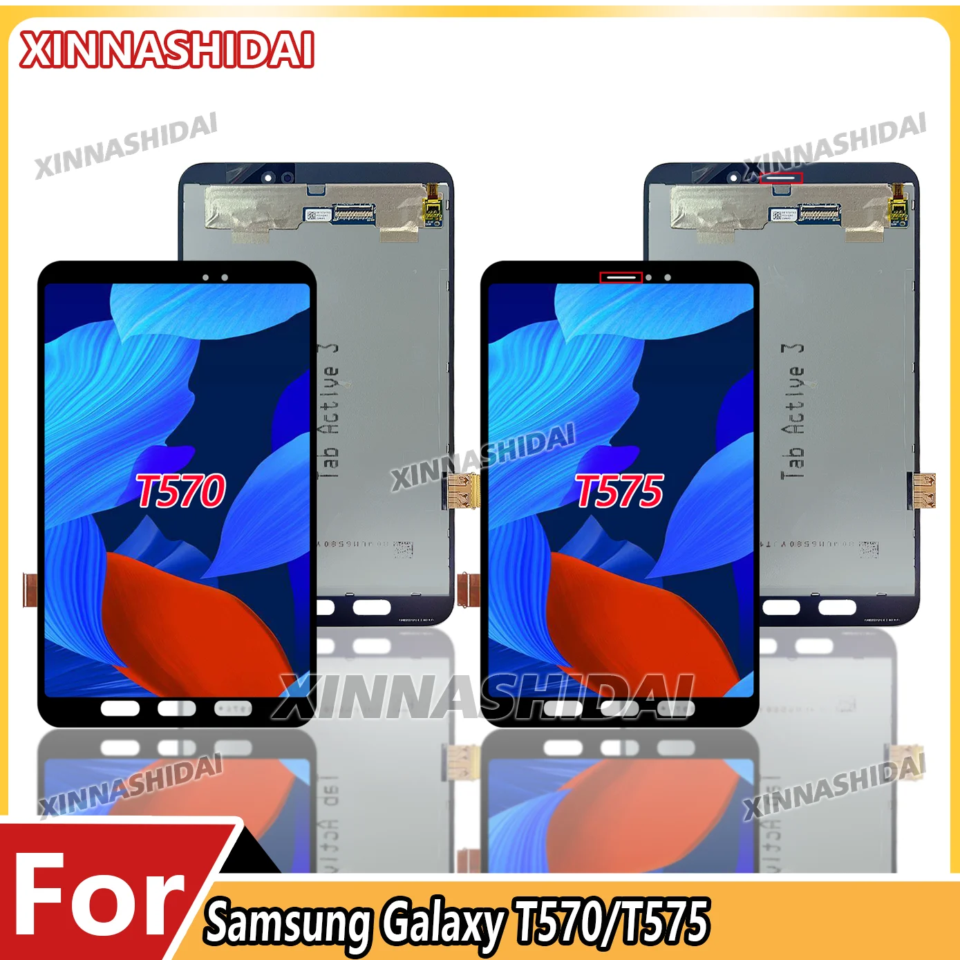 

New For Samsung T570 T575 LCD Touch Screen Digitizer Assembly Repair Part For Samsung Galaxy Tab Active3 3rd Gen 2020 LCD