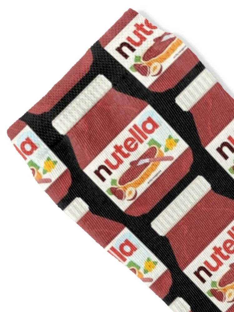 Nutella - Jar Chocolate Hezelnut Cocoa Spread Socks aesthetic anti slip football christmas gift football Socks For Girls Men's