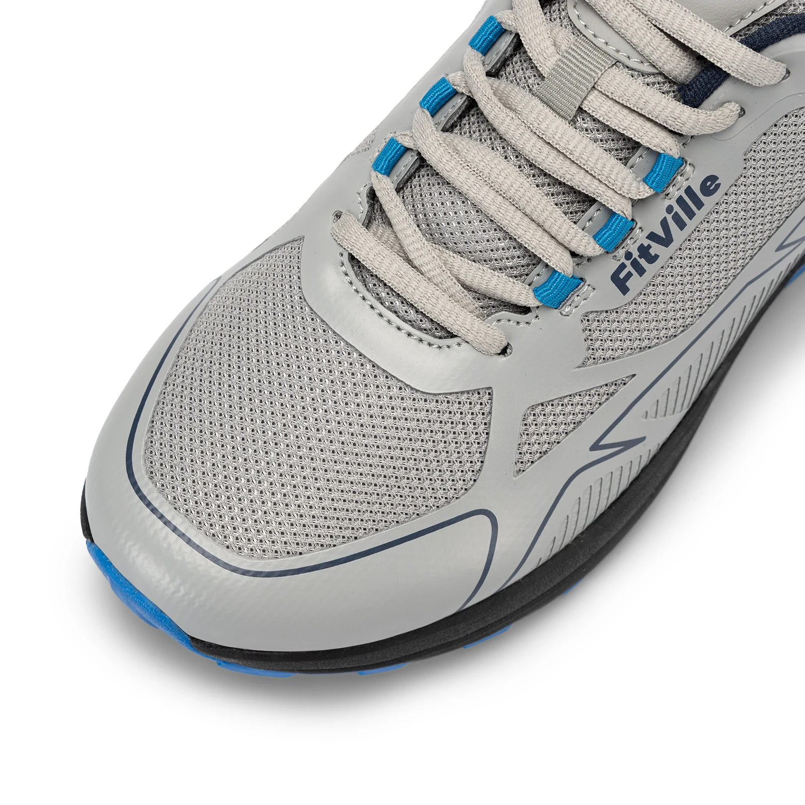 Fit ville rutsch feste Trail running Schuhe Herren Turnschuhe extra breit leicht für männliche geschwollene Füße Bogen Unterstützung Schmerz linderung – Detail 14
