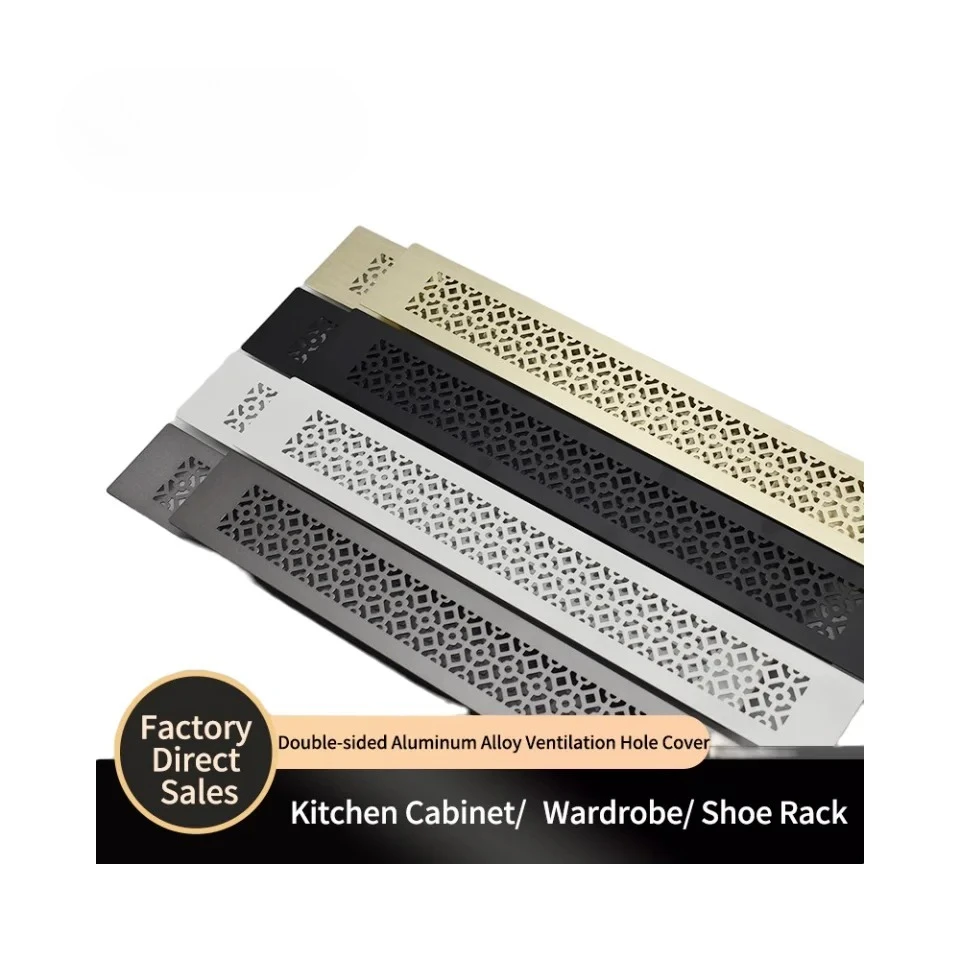 Aluminum Ventilation Hole Cover Minimalist Accents anti-mold insect-proof Wardrobe Shoe Storage Built-in Appliances
