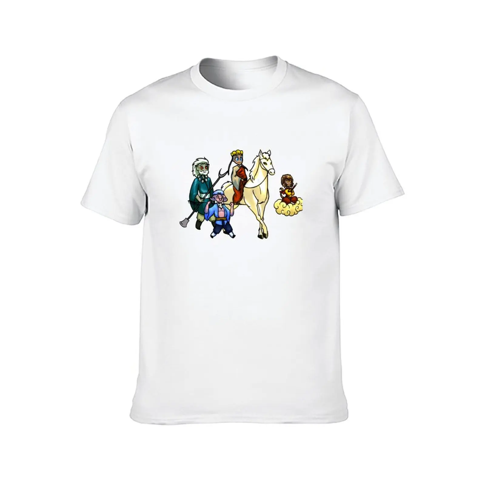 Journey To The West T-Shirt man t shirt cotton high quality man t shirts graphic T-Shirt