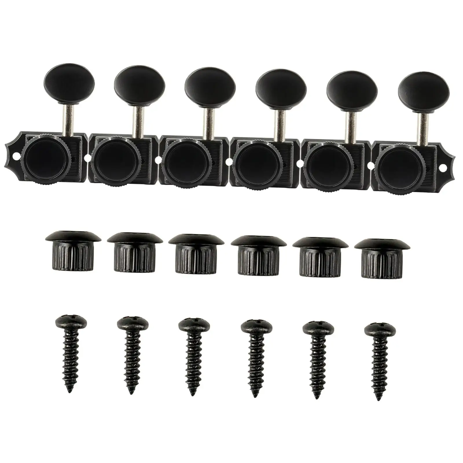 Guitar Tuning Pegs Smooth Tuning Vintage Easy to Install Machine Heads Knobs