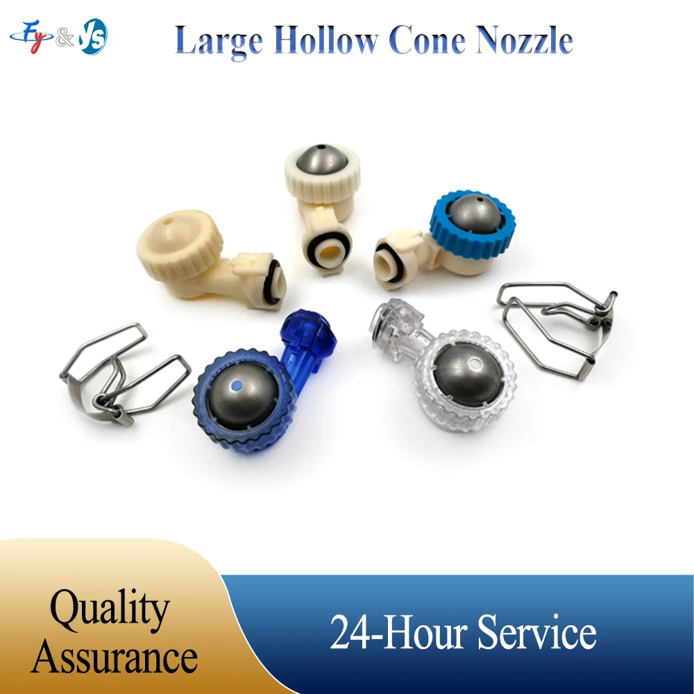 ABS Stainless Steel Hollow Cone Sprayer High Efficiency Atomizing Nozzle For Textile Workshop  Humidification Cooling