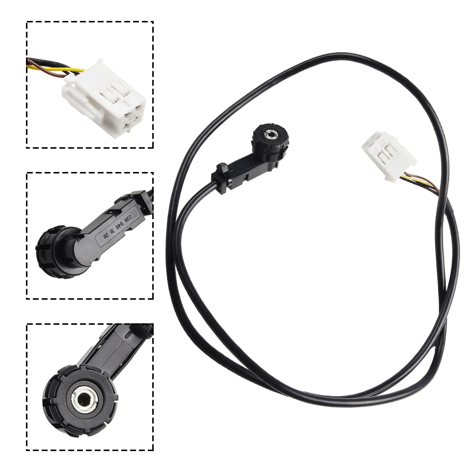 Car Aux Input Radio Cable AUX Auxiliary Link Line A2034401808 For Mercedes-Benz C CLASS W203 CLK W209 2000-2007 Wiring Harness