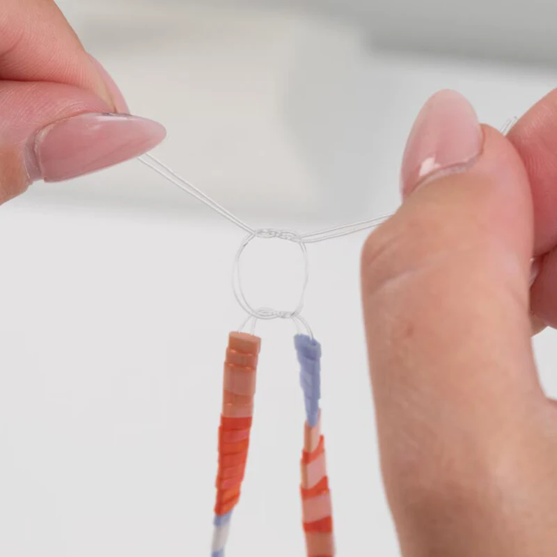 0,5/0,6/0,8/1,0 mm, transparente Stretch-Linie, elastisches Perlenseil, klare Kristallfaden, Schmuck-Armband-Halskettenherstellung – Detail 11