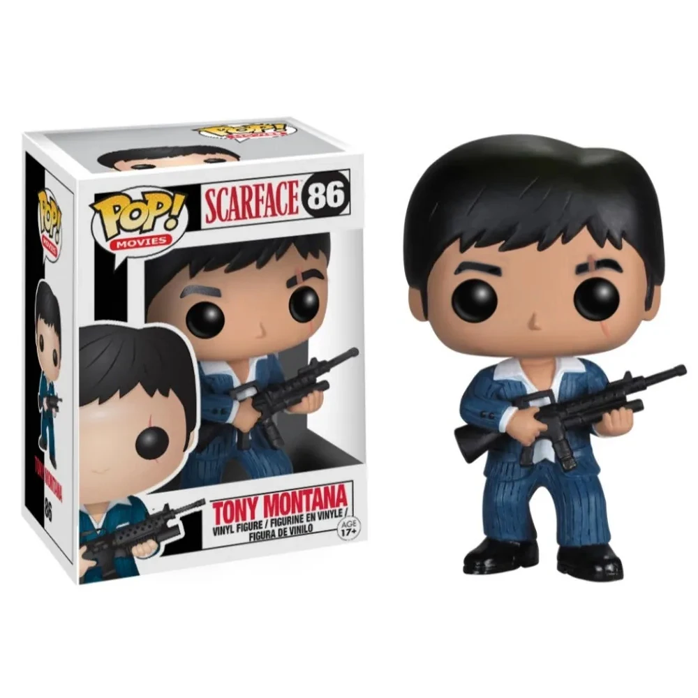 Funko pop SCARFACE TONY MONTANA #86 Vinyl Figure Doll Model Toys