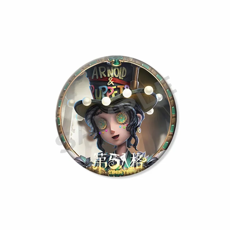 Horror Game Peripheral Identity V Brooch Soul Weaver Acrobat Female Dancer Icons Badge Backpack Clothes Lapel Pins Accessories