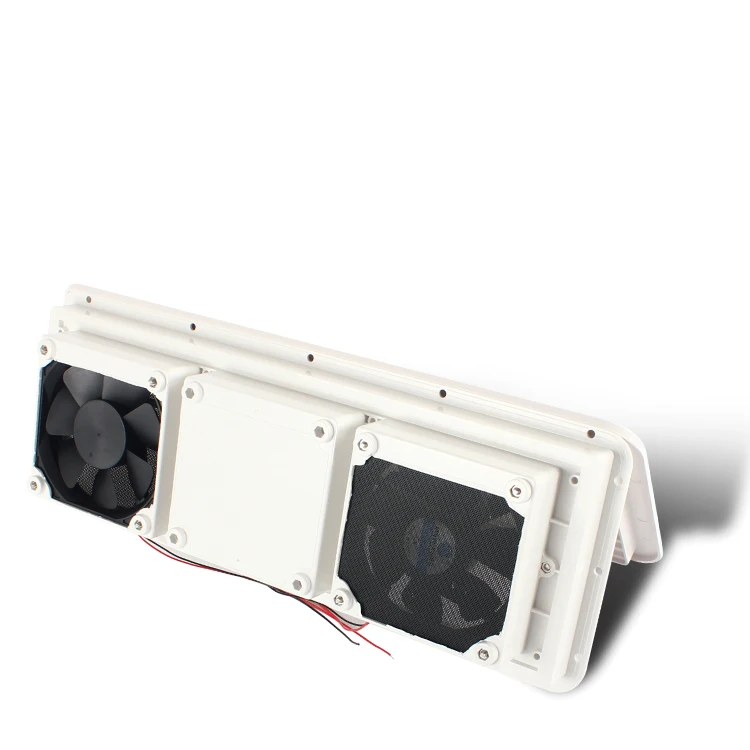Kipas Ventilasi RV Senyap Putih 12v OEM Satu Arah untuk Pendinginan RV dan Trailer Camper, Suku Cadang dan Aksesori RV