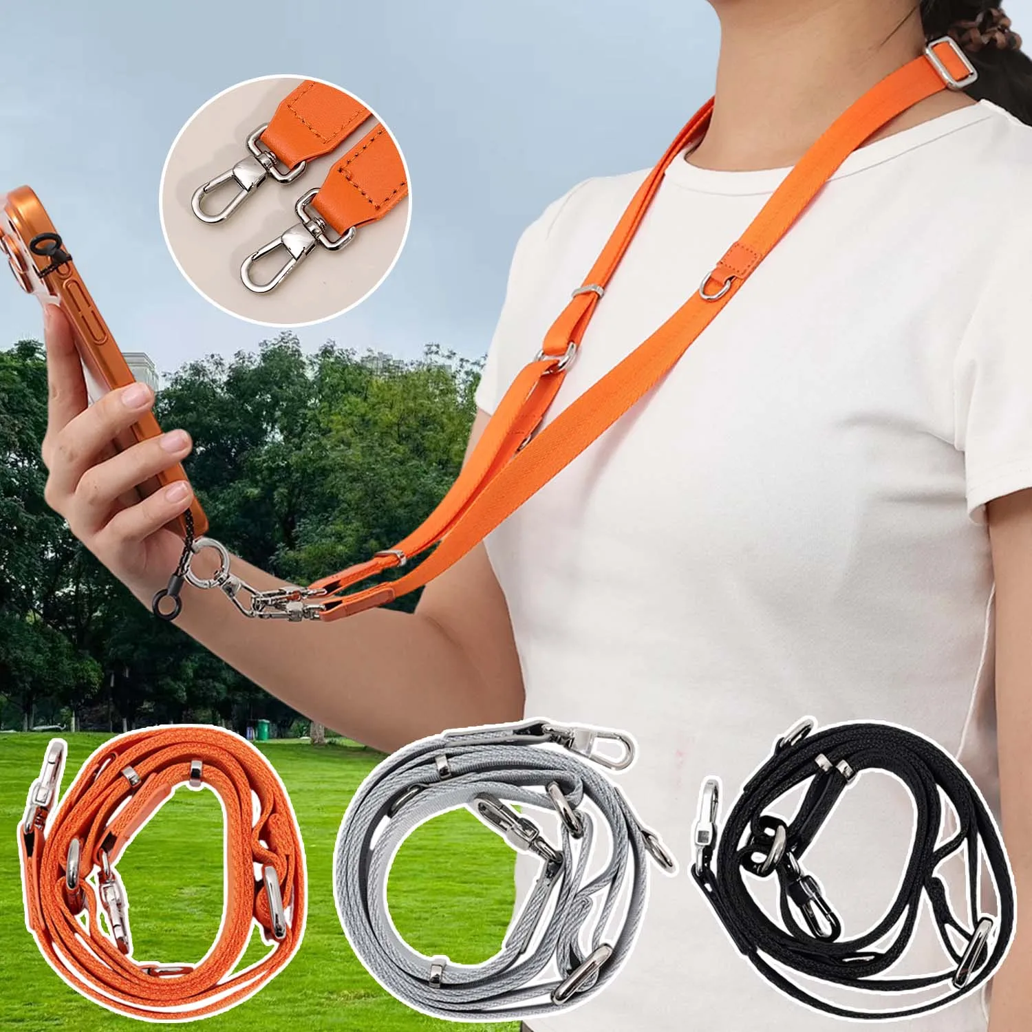 

Многофункциональный длинный ремешок 3 в 1, для iPhone 17 17Air 17Pro MAX, брелок для ключей, шнуры для ключей, сделай сам, подвесная веревка, ремни для телефонов с защитой от падения