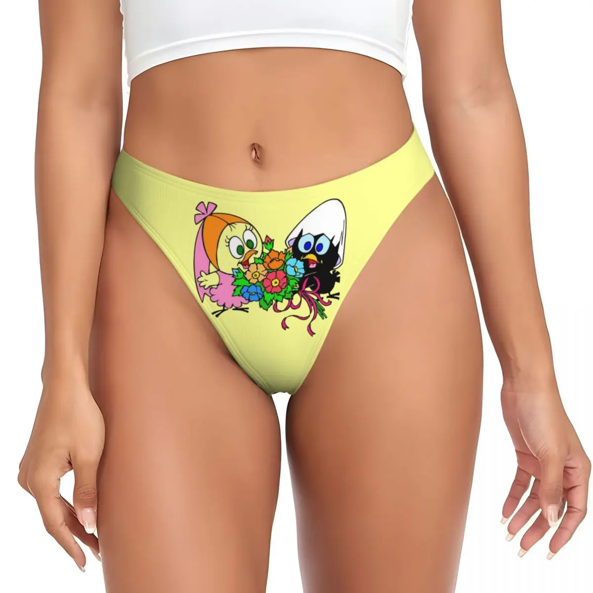 

Custom Womens Calimeros G-string Thong Stretch Panties Underwear