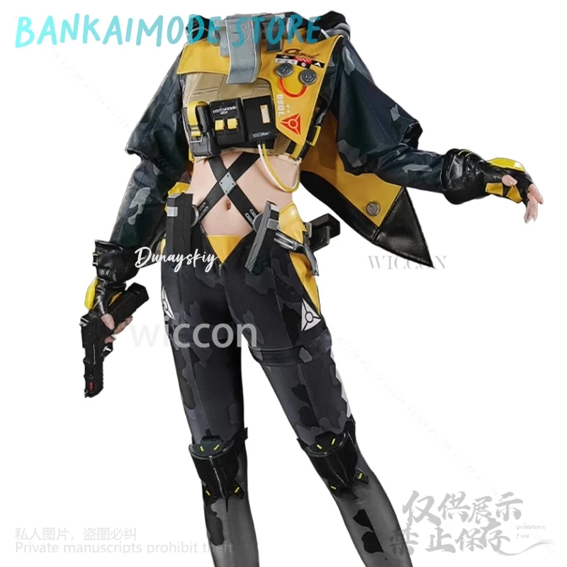 Anime Game Zenless Zone Zero Cosplay Oboles Squad Trigger Costume Props Glasses Sexy Jirai Kei Uniform For Girls Customized