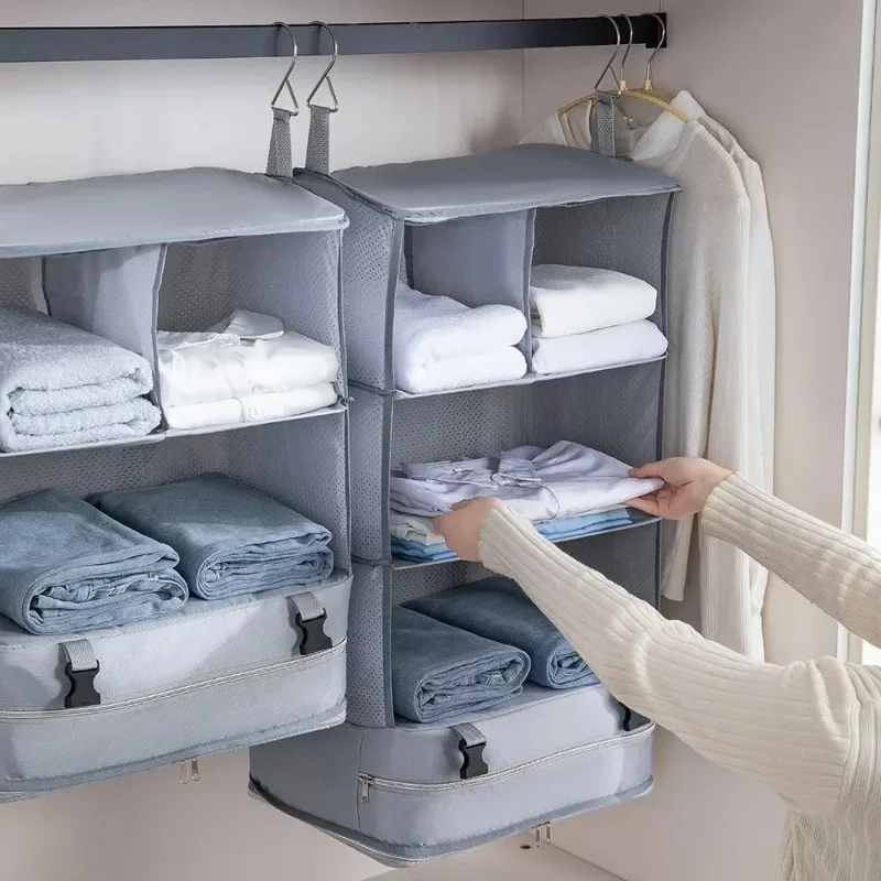 

Outdoor Travel Storage Hanging Bag Luggage Multifunctional Storage Bag Wardrobe Hanging Clothes Storage Bag