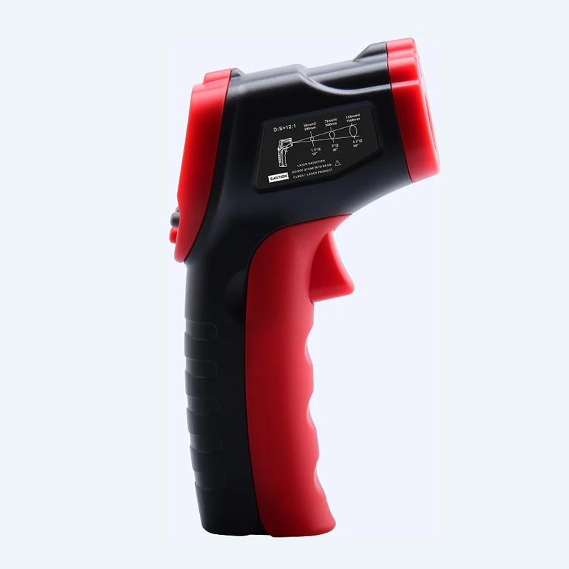 Wintact 600/400 Degrees Celsius Infrared Laser Thermometer Non-contact High Temperature Measuring Gun LCD Industrial Pyrometer