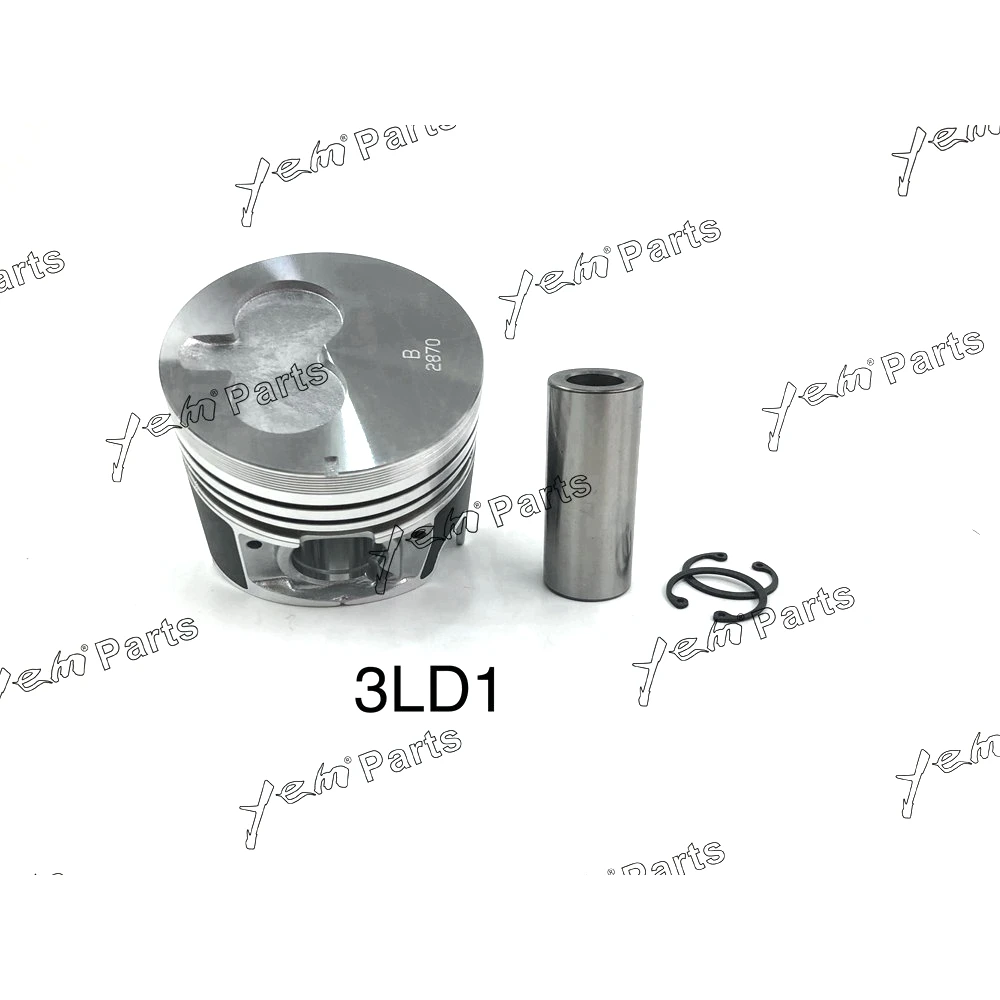 Hot Sell Piston + Ring Kit Set Oversize (+0.50mm) For ISUZU 3LD1 x3 PCS (8-97176-287-0) Engine Parts