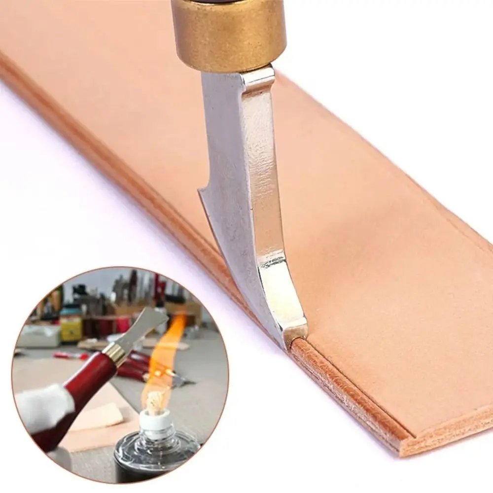 Sector Leather Edge Pressure Line Punch Shallow Groove Leathercraft Tools Leather Edge Press DIY Handmade Embedding Thread