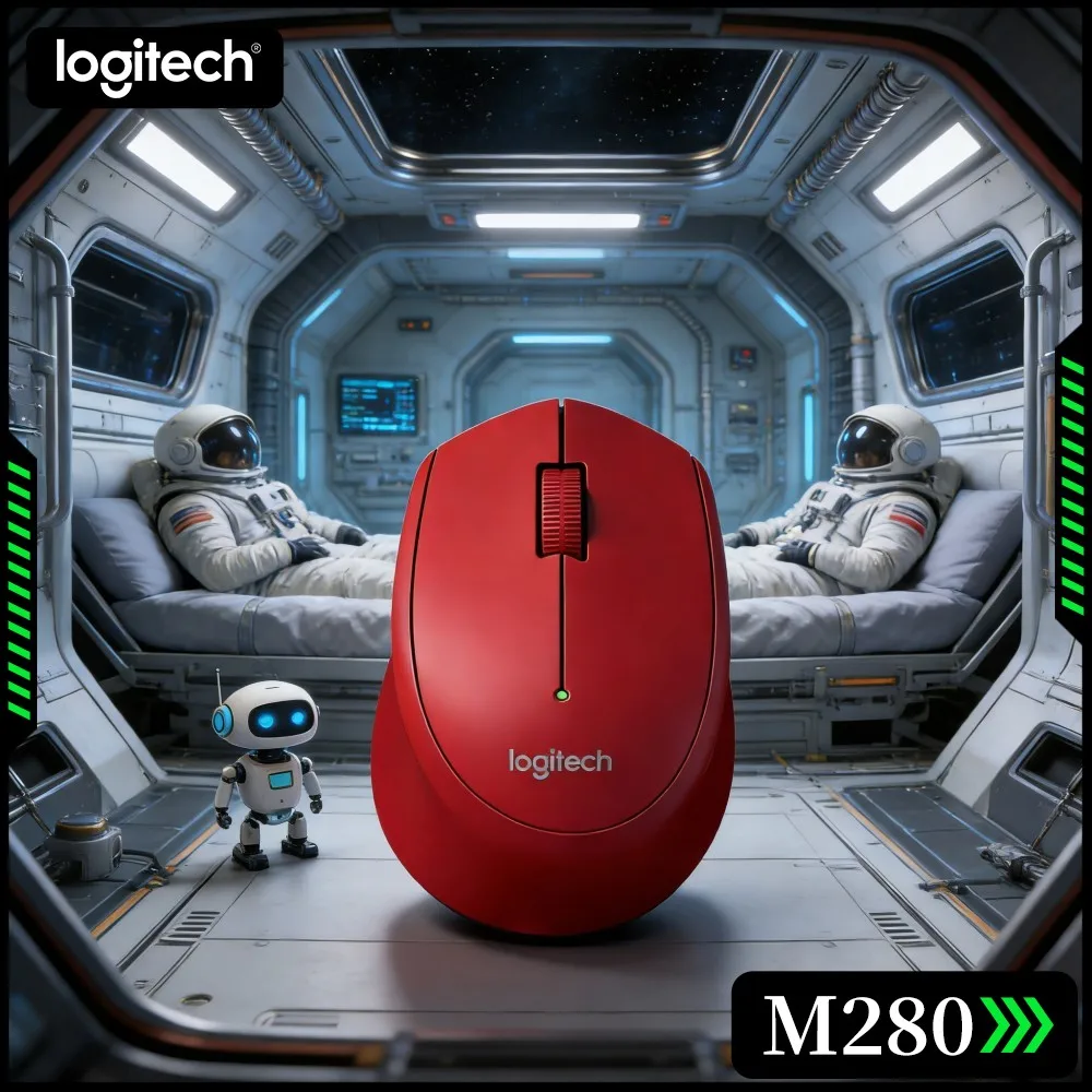 Dependable Daily Peripheral For Dedicated Study Room Setup Wireless Mouse M280 Stable Signal Online Course Homework Notebook Pc
