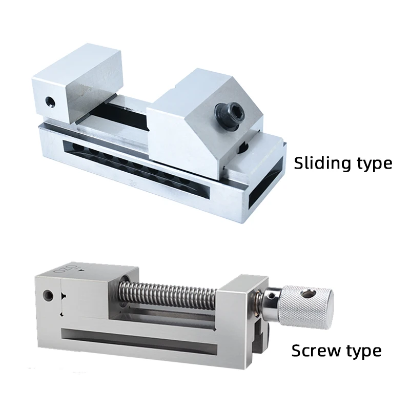 High Precision Manual Flat Vice 2 inch Right Angle Machine Vise Tool Maker Vise for Grinding Milling Machine