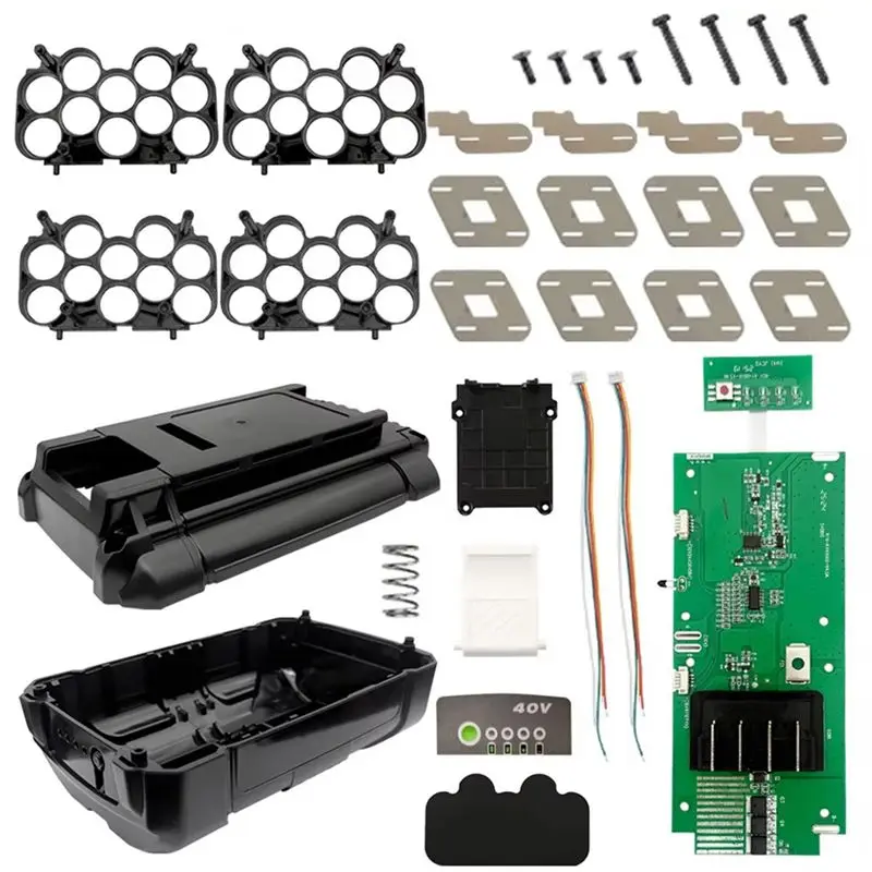 

ABUP-PCB Protection Circuit Board For RYOBI 40V Battery OP4026A OP4050- OP4040 Lithium Battery Plastic Case Shell Housing
