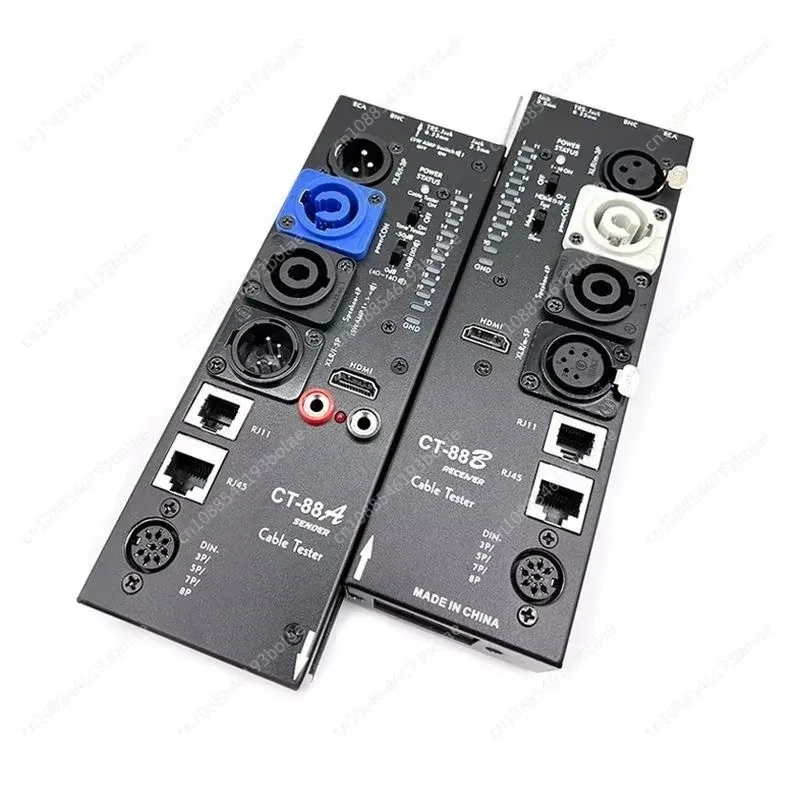 CT-88 Separate Multi-Function Xlr Signal Line Meter Hdm Line Meter Automatic Audio Side