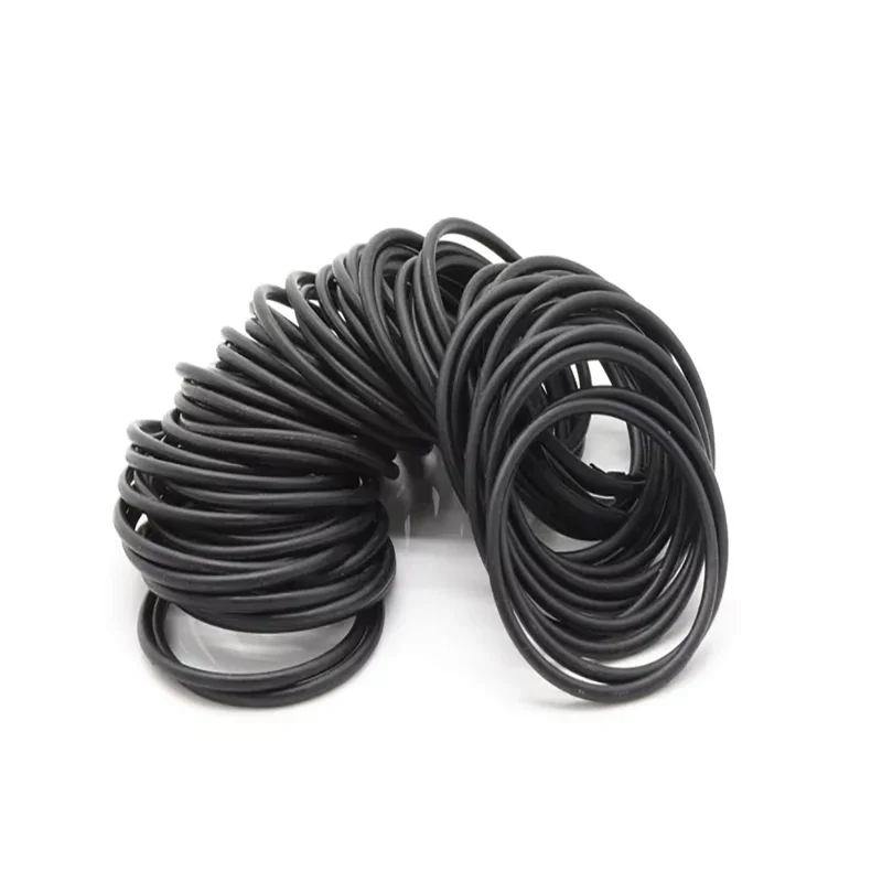 أسود NBR المطاط O-حلقة سمك CS 1 مللي متر القطر الخارجي 3/4/5/6/8/9/10/20/30-63 مللي متر المطاط النفط و حشية مقاومة درجات الحرارة العالية