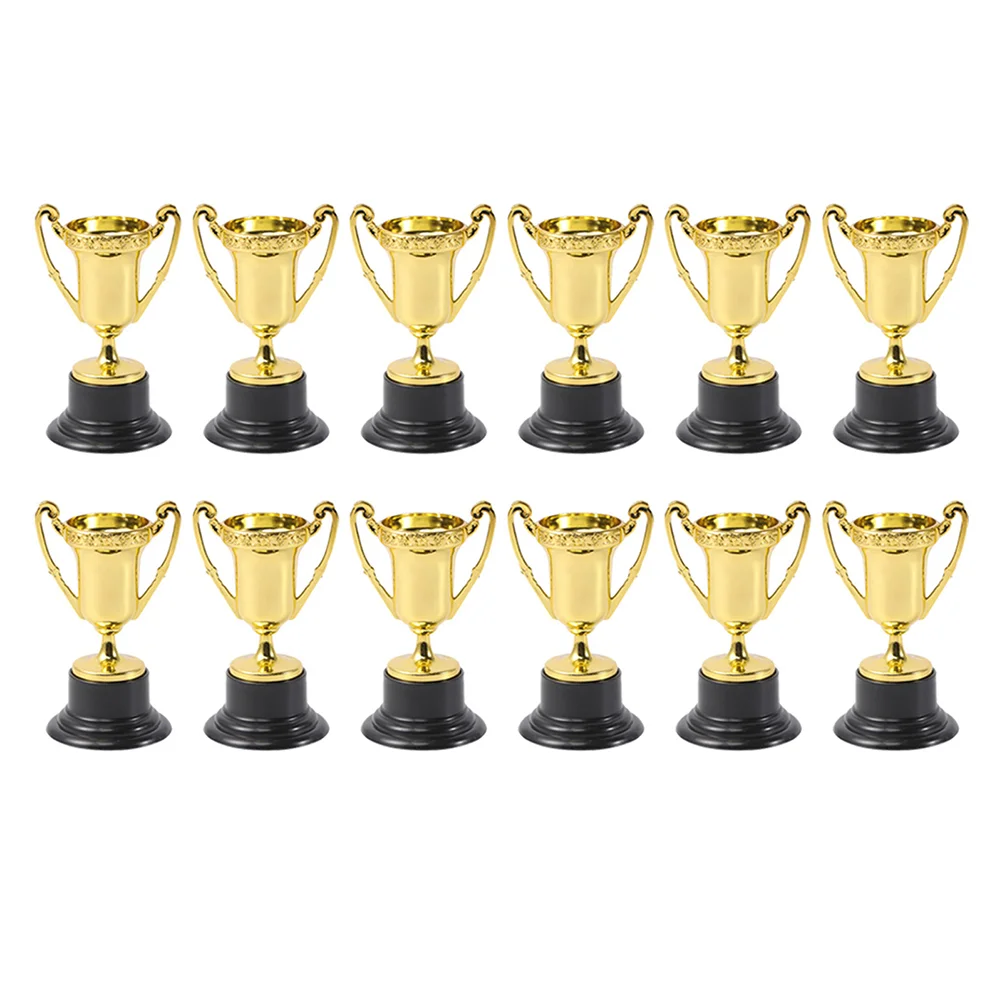 

10 Pcs Children's Trophy Creative Plastic Giveaway Practical Trophies Award Accessory Reward Supply Gentle Mini