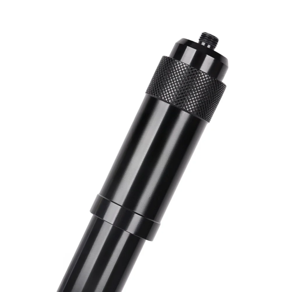 Lightweight Portable Bike Inflator for E-Bike with 260 PSI Max Pressure Twist Lock Nozzle Rotating Ring and Dual Scale Gauge