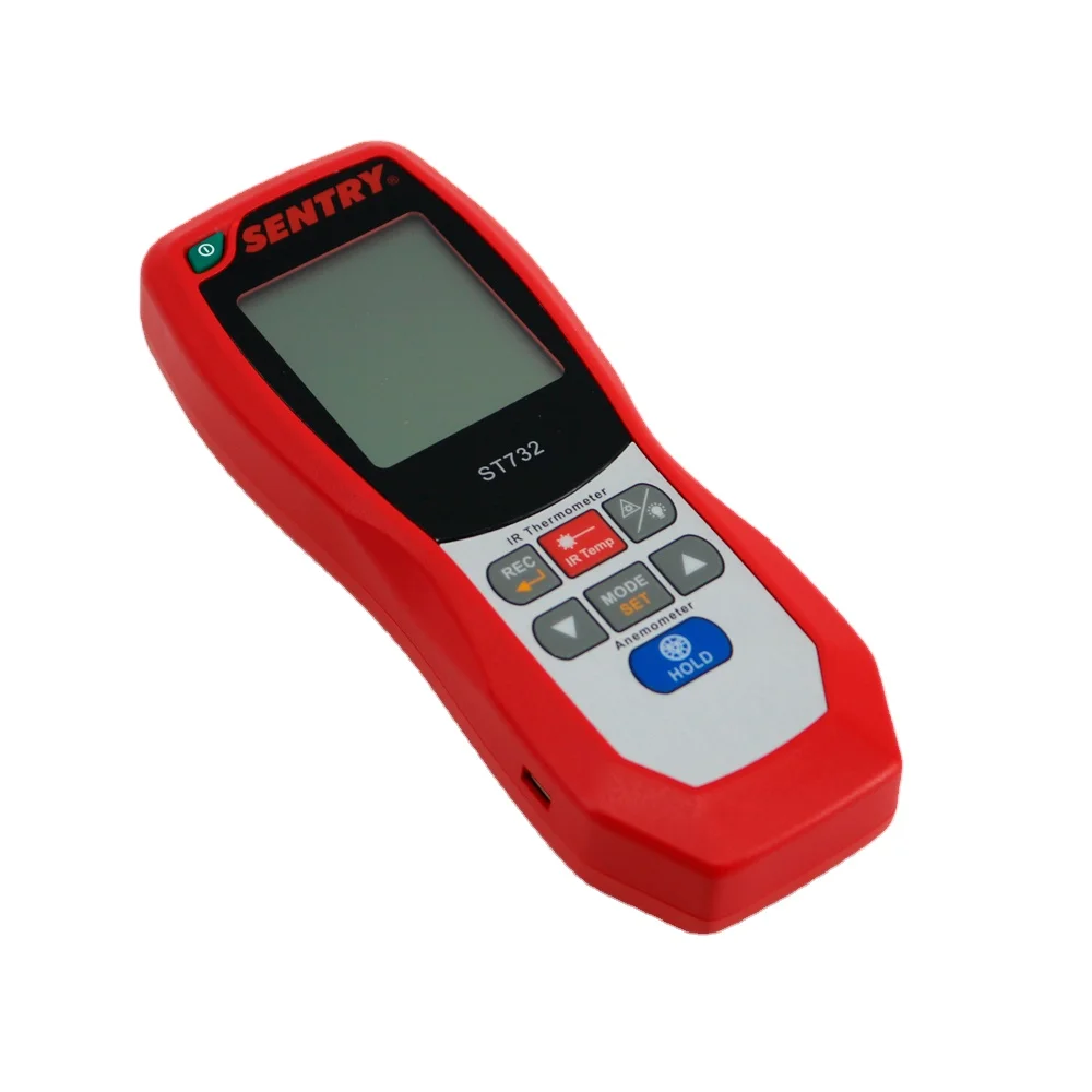ST-732 Digital Hot Wire Anemometer IR Air Velocity Tester with Software Wind Speed Tester