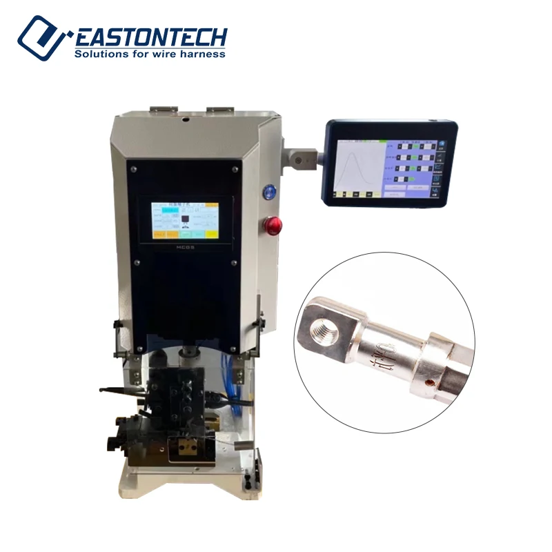 EASTONTECH  EW-5140+ Cable Crimping Machine Wire Connector Crimping Machine with CFM