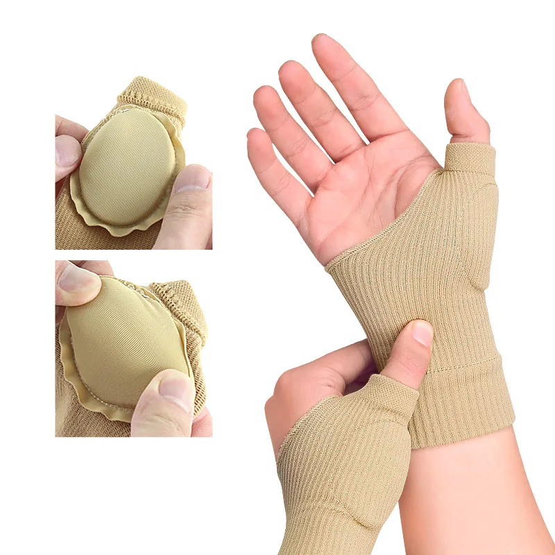 Compression Wrist Thumb Band Belt Carpal Tunnel Hands Wrist Support Brace Strap Sleeve Golf Tenosynovitis Arthritis Gloves