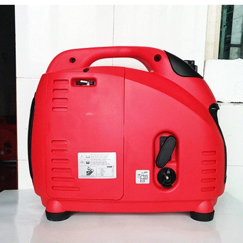 220V Gasoline Generator 1800W Small Silent Portable Digital Variable Frequency Generator Household