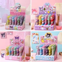 48 Piezas de Bolígrafos de Gel Kitty Kuromi Cinnamoroll Pochacco, Bolígrafos de Presión para Estudiantes, Escritura de 0.5 mm, Papelería Escolar al por Mayor