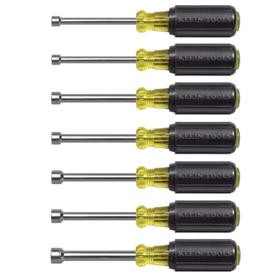 

Набор инструментов 65160, сделано в США, метрические торцевые ключи 5-10 мм, хромированные полые стержни 3 дюйма, 7 предметов