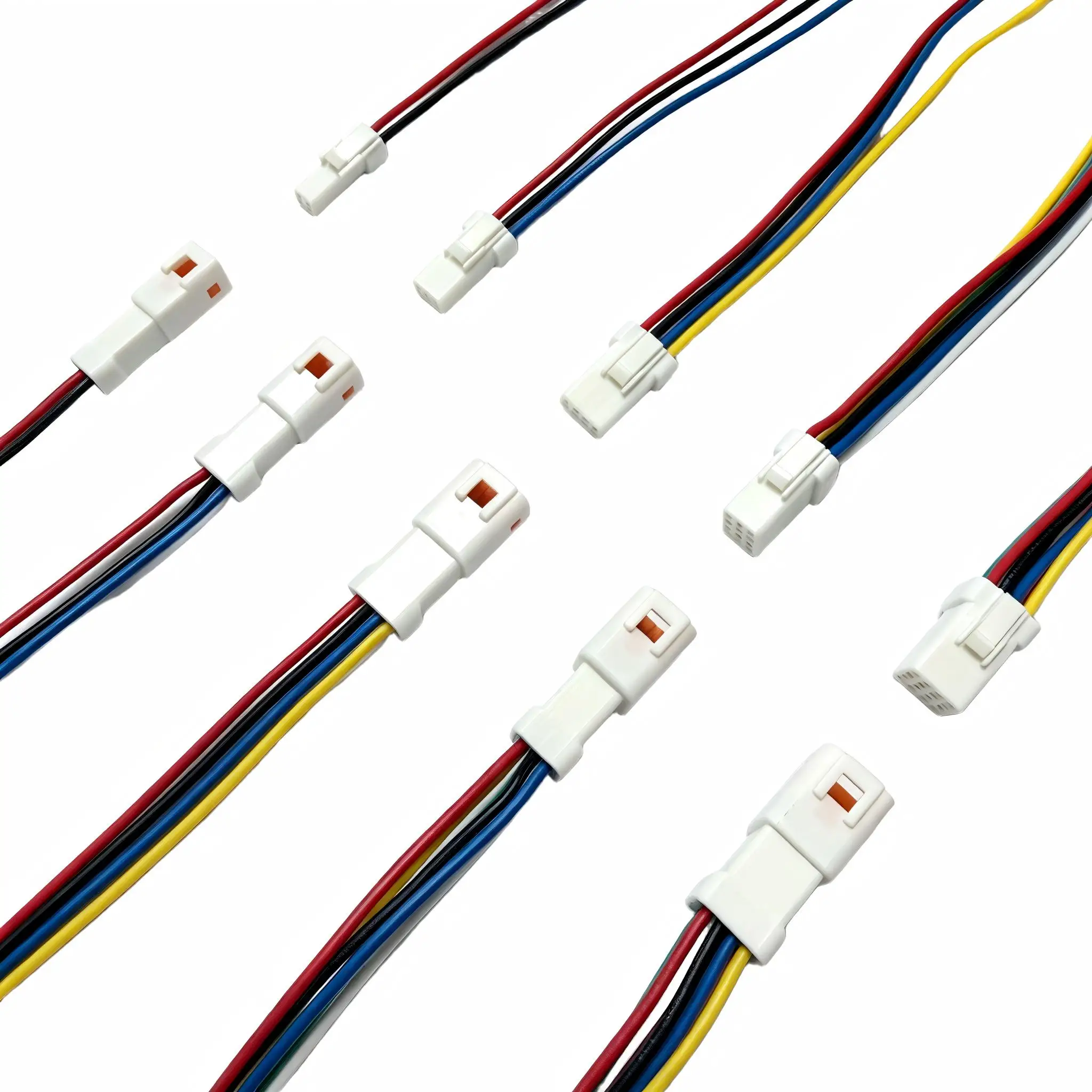 1/5/20 Pairs JST JWPF Waterproof Connector 15CM 22AWG Wire 2 3 4 6 8P Male Female Plug for Car Motorcycle LED Fog Lamp Sensor
