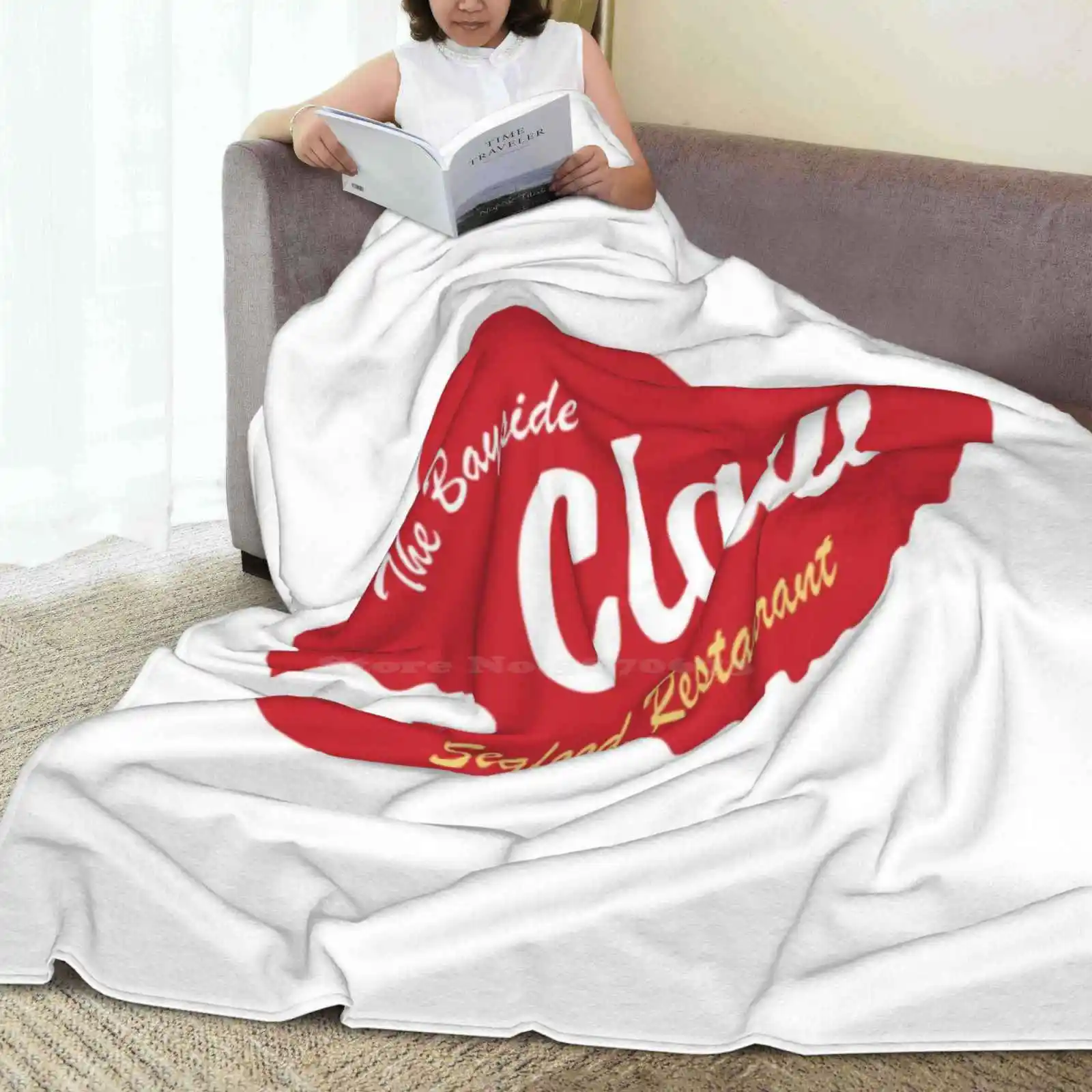 Cw نانسي درو "The Bayside Claw" جديد بيع مخصص طباعة الفانيلا بطانية ناعمة Cw نانسي درو بيس مارفن جورج مروحة Ace Ned #6