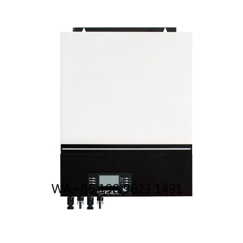 8KW 230V Single Phase Hybrid Off Grid Solar Inverter Pure Sine Wave High Efficiency PV Power System