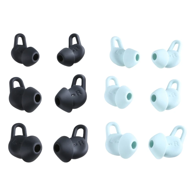 DX11 1Set Silicone Earbud Covers Eartips Comfortable Fit for Freelace pro2 Improved Sound & Stability