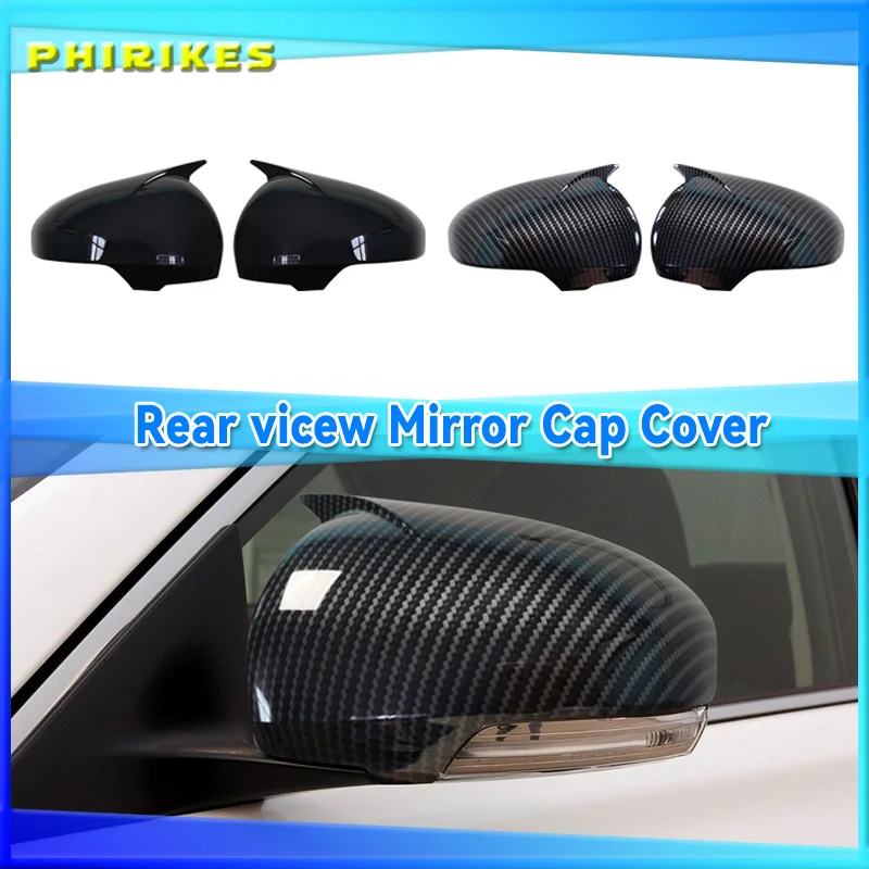 

Sticker Trim Car-styling Carbon Fiber Auto Parts Car Side Door Rearview Mirror Cover Caps Fit for Toyota Mark X Reiz 2010 - 2016