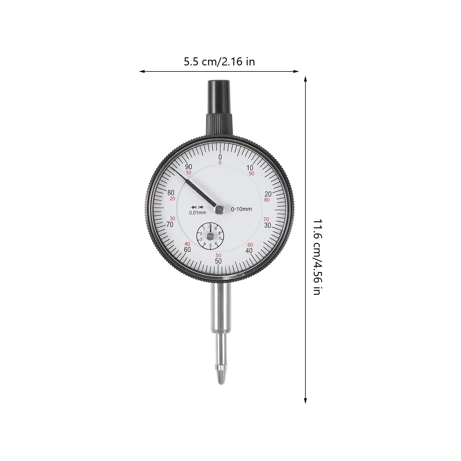 

Precision 10MM Dial Indicator Dial Gauge Length Measuring Tool High Accuracy Measurement Tool Digital Display Gauge