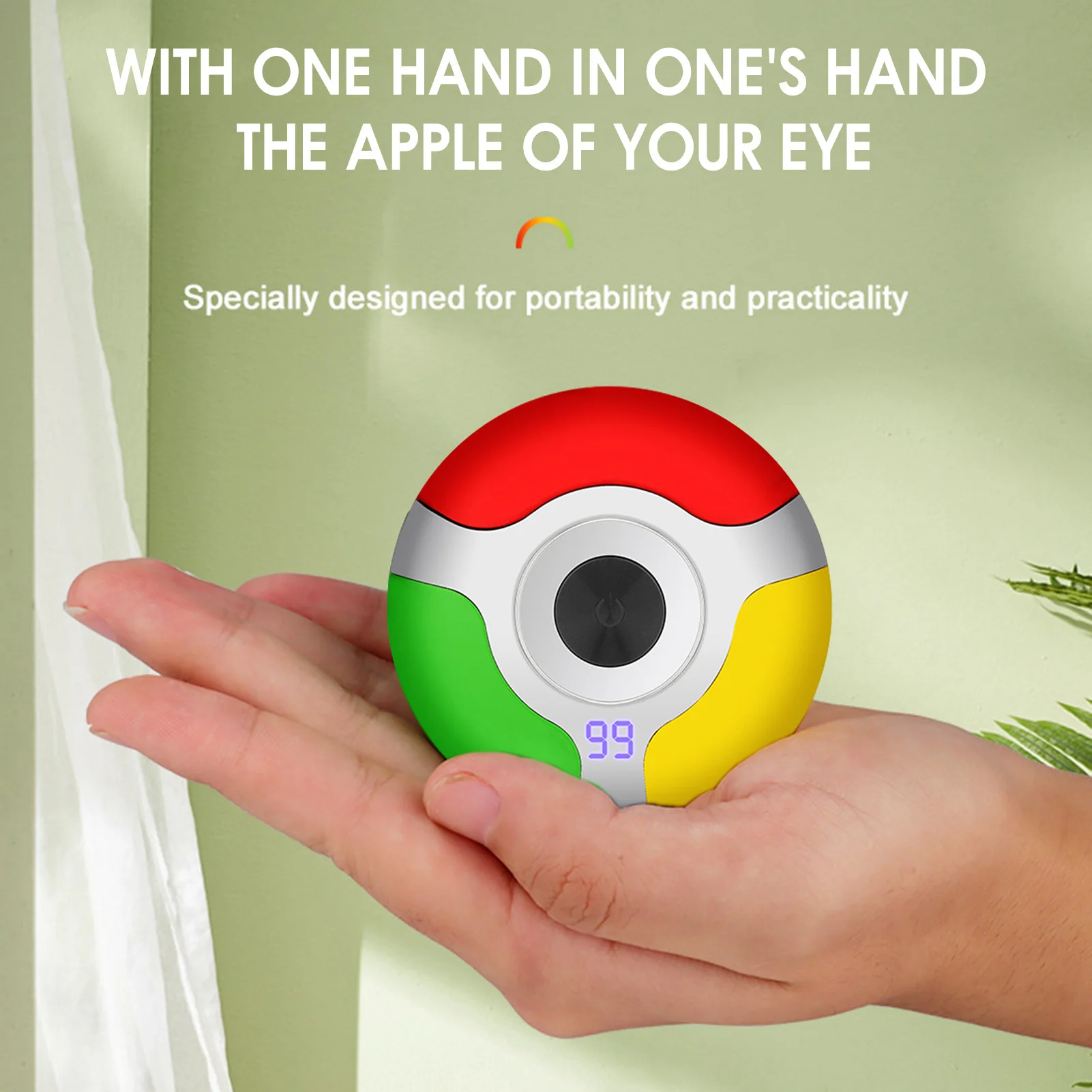 HIENA Electric Shaver for men Colorful Round Face Beards Trimmer Portable USB Rechargeable Razors Hair Clipper cutting machine