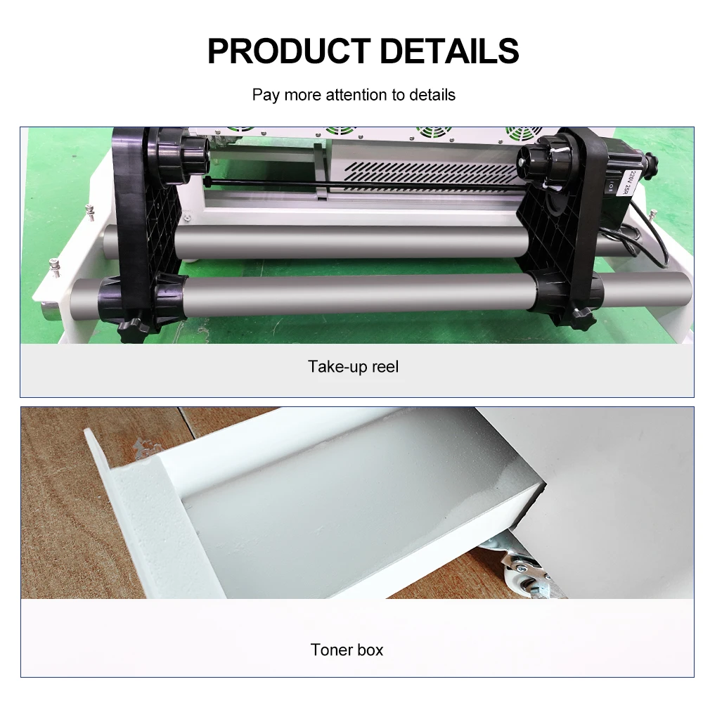 DTF T-shirt Printer Machine 60cm Hidden Purifier Textile Sublimation Printing & Powder Shaker Post-Press Equipment 4