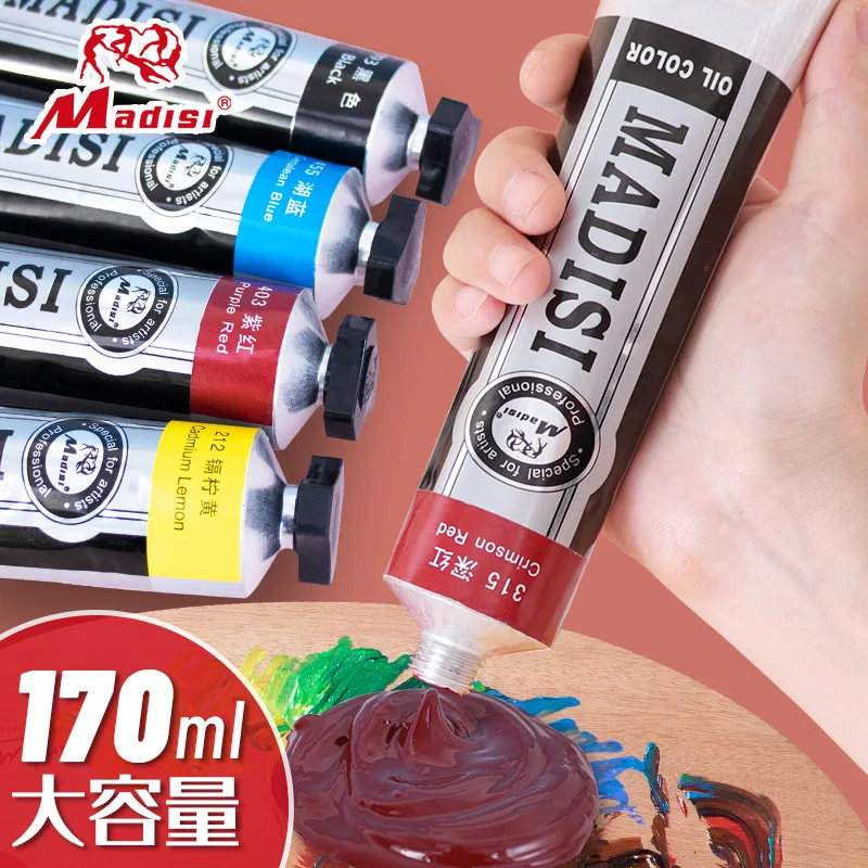 Ginflash 1 szt. Farba olejna 50 ml/turka Początkujący Profesjonalne materiały artystyczne Materiał malarski