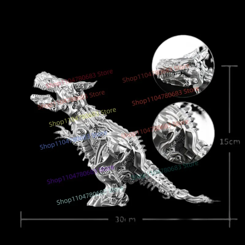 MOC 30CM 거대 공룡 미니 피규어 조립 모델 장식 애니메이션 만화 액세서리 장식용 장난감 휴일 선물