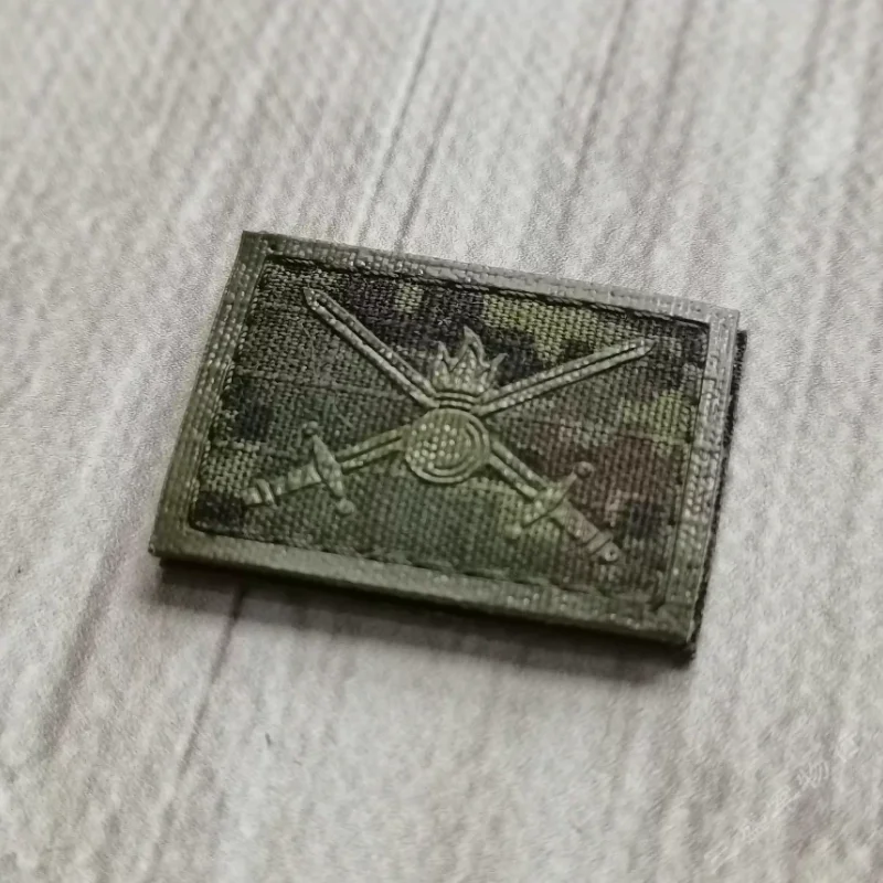 بدلة قتالية روسية أصلية مع شارة زعيم فيلكرو شارة معنويات للمشجعين العسكريين