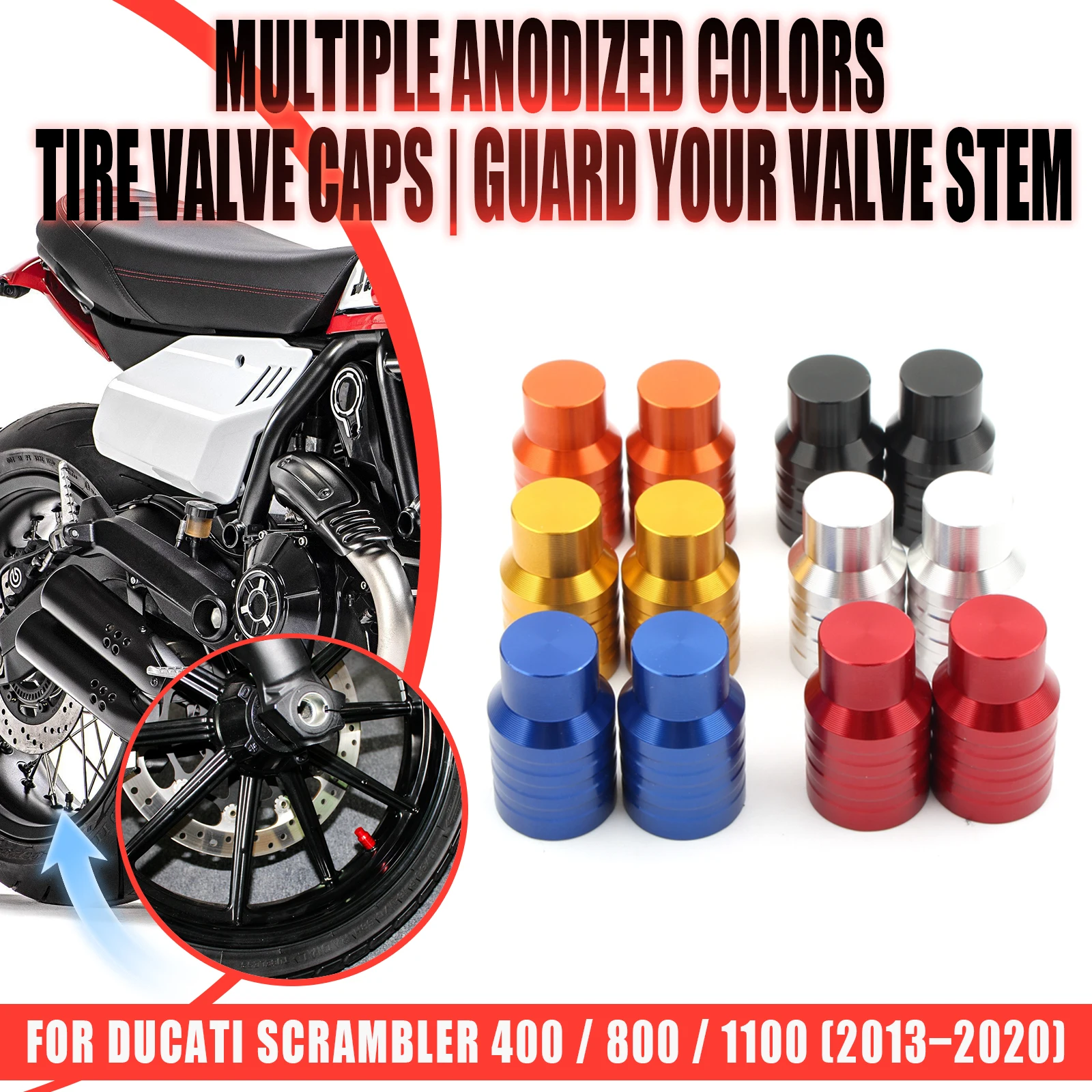 Untuk Ducati Scrambler 400/800 - Motorcycle Valve Cover ulasan dan harga