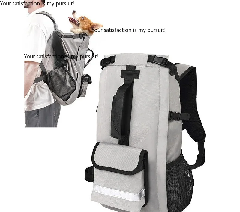 For Small Medium Dogs Outdoor Hiking Walking Breathable Pet Backpack Portable Travel Carrier Bag